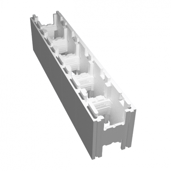 Ocean Brick Schalstein-Poolsysteme - Poolgröße 8,0 x 4,0 x 1,5 Meter